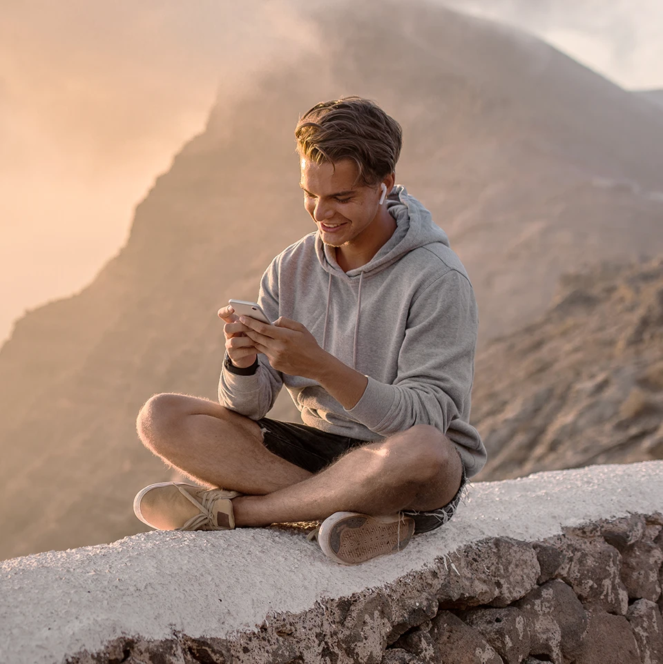 Get your credit score any time with our banking app