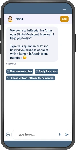 Temporary text