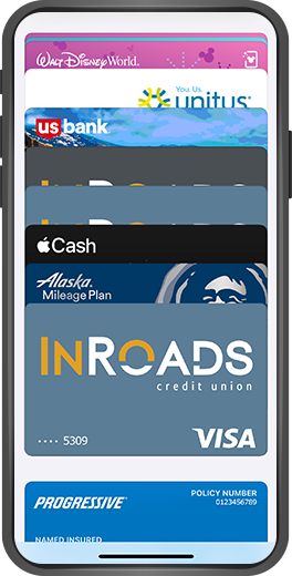 Use our digital wallet to make quick payments