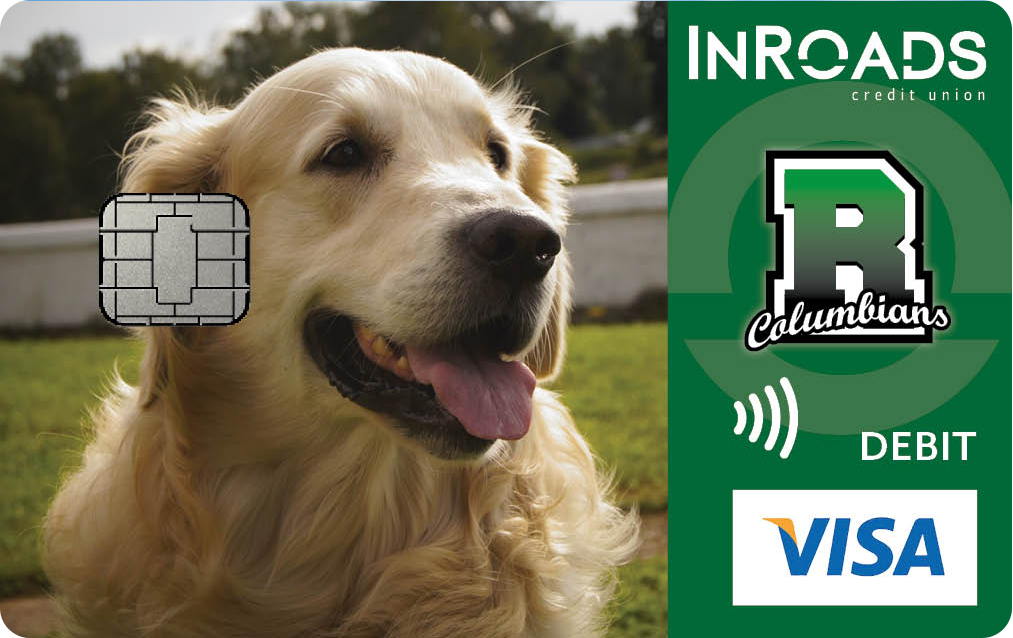Rainier Columbians Custom Debit Card.