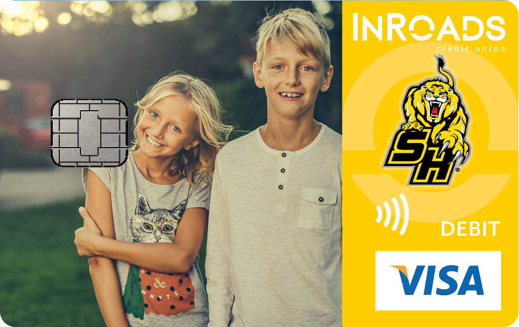 St. Helens Lions Custom Debit Card.