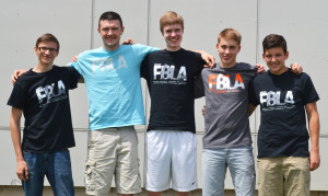 high school fbla students