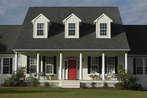 Large home on a sunny day