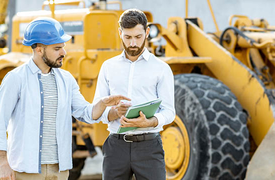 construction businessmen