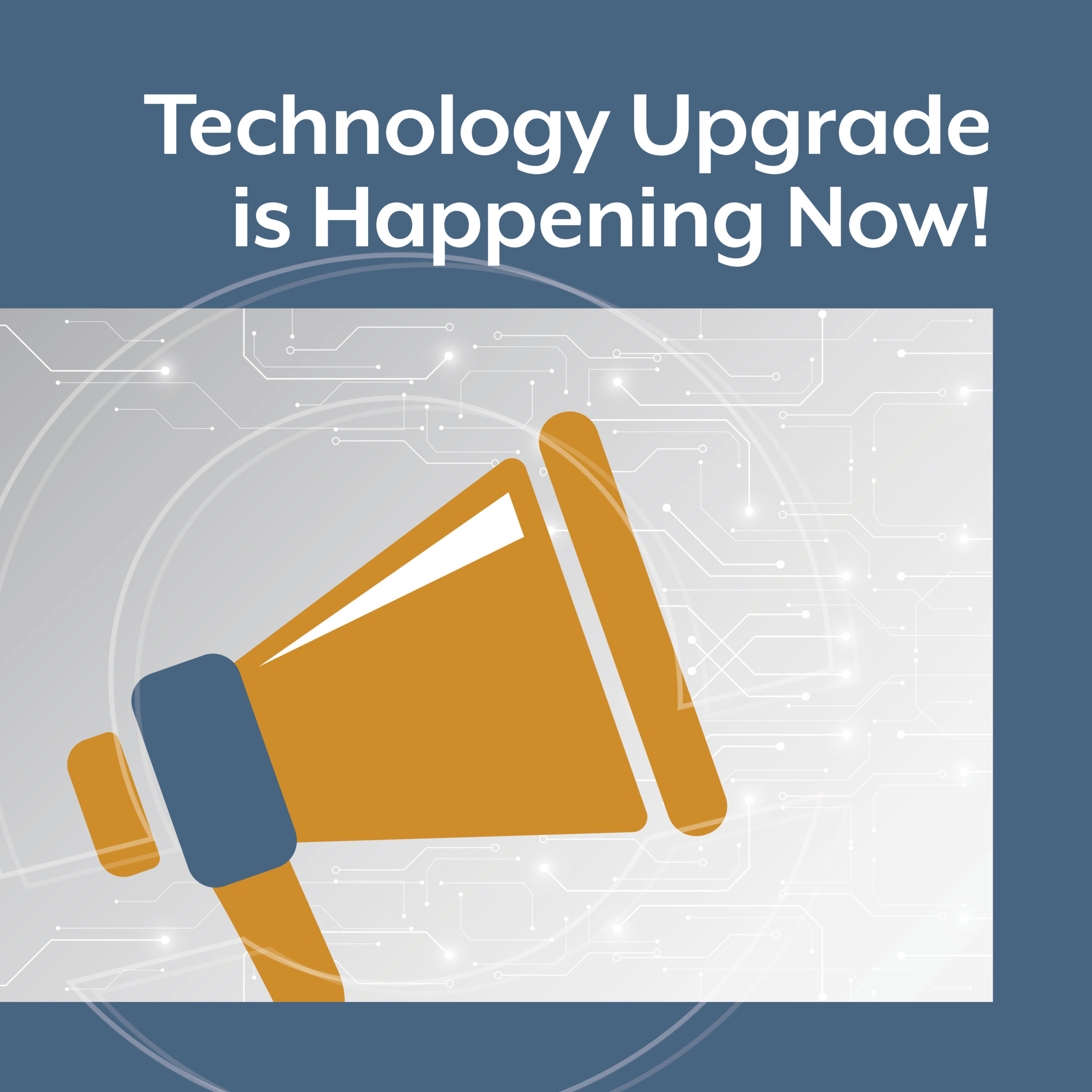 technology upgrade in process